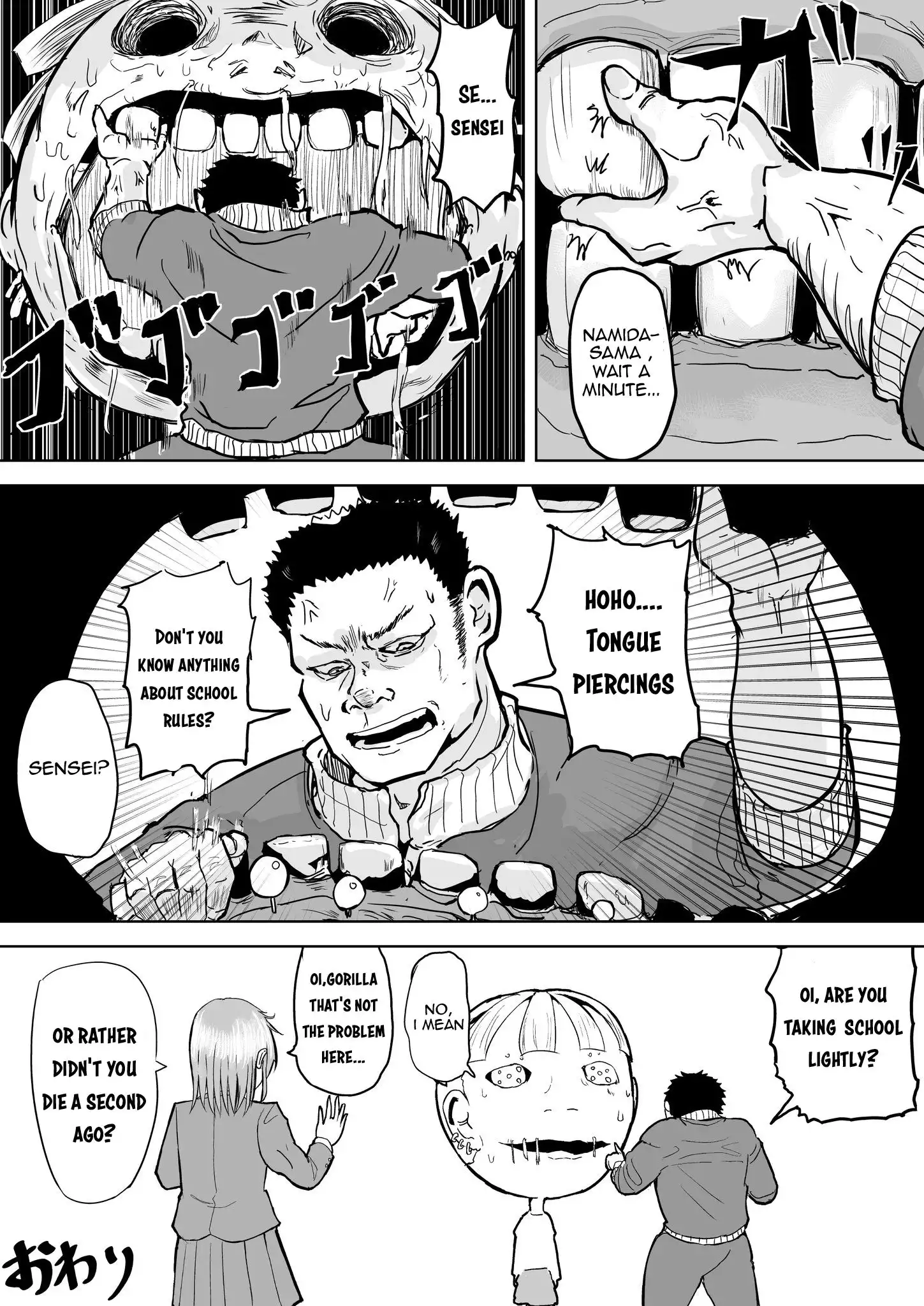 A manga about the kind of PE teacher who dies at the start of a school horror film Chapter 1 5